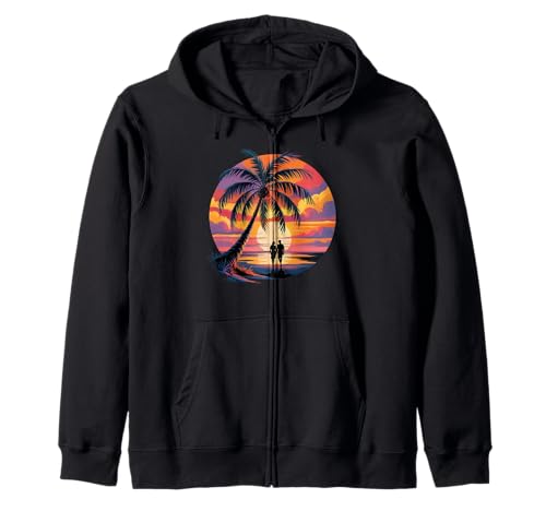 Sunset Summer Herren Tropical Beach Vacation Dress Palm Tree Kapuzenjacke Sunset Summer Herren Tropical Beach Vacation Dress Palm Tree Kapuzenjacke von Palm Tree Clothes