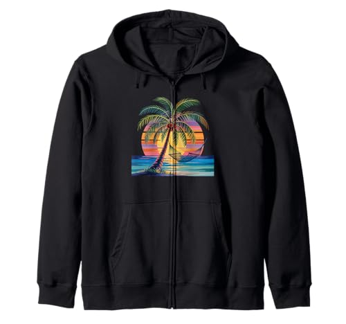 Sunset Summer Herren Tropical Beach Vacation Dress Palm Tree Kapuzenjacke Sunset Summer Herren Tropical Beach Vacation Dress Palm Tree Kapuzenjacke von Palm Tree Clothes