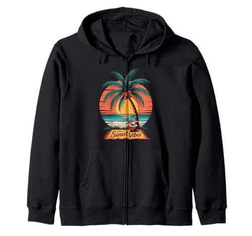 Sunset Summer Herren Tropical Beach Vacation Dress Palm Tree Kapuzenjacke Sunset Summer Herren Tropical Beach Vacation Dress Palm Tree Kapuzenjacke von Palm Tree Clothes