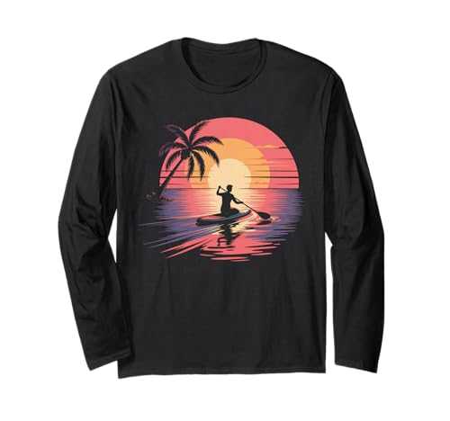 Sunset Summer Herren Tropical Beach Vacation Dress Palm Tree Langarmshirt Sunset Summer Herren Tropical Beach Vacation Dress Palm Tree Langarmshirt von Palm Tree Clothes