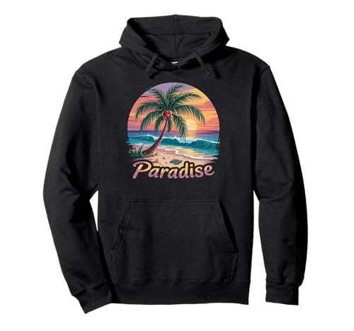 Sunset Summer Herren Tropical Beach Vacation Dress Palm Tree Pullover Hoodie Sunset Summer Herren Tropical Beach Vacation Dress Palm Tree Pullover Hoodie von Palm Tree Clothes