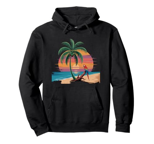Sunset Summer Herren Tropical Beach Vacation Dress Palm Tree Pullover Hoodie Sunset Summer Herren Tropical Beach Vacation Dress Palm Tree Pullover Hoodie von Palm Tree Clothes