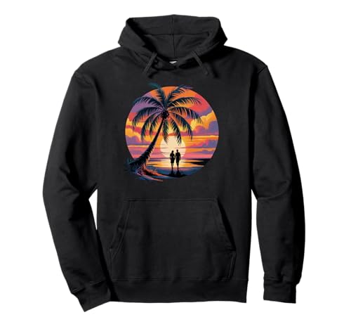 Sunset Summer Herren Tropical Beach Vacation Dress Palm Tree Pullover Hoodie Sunset Summer Herren Tropical Beach Vacation Dress Palm Tree Pullover Hoodie von Palm Tree Clothes