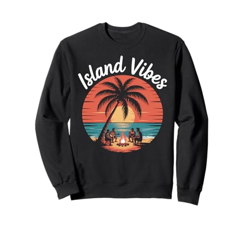 Sunset Summer Herren Tropical Beach Vacation Dress Palm Tree Sweatshirt Sunset Summer Herren Tropical Beach Vacation Dress Palm Tree Sweatshirt von Palm Tree Clothes