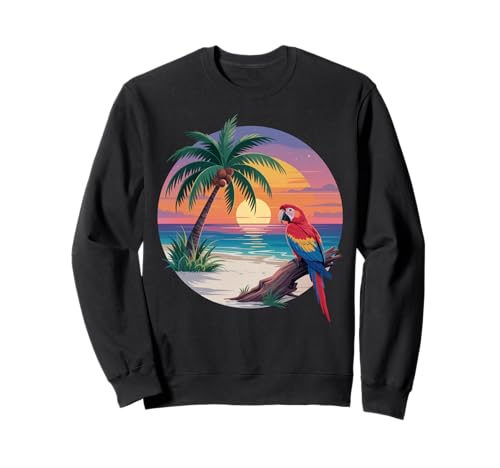 Sunset Summer Herren Tropical Beach Vacation Dress Palm Tree Sweatshirt Sunset Summer Herren Tropical Beach Vacation Dress Palm Tree Sweatshirt von Palm Tree Clothes