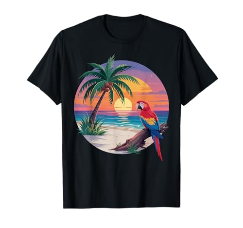Sunset Summer Herren Tropical Beach Vacation Dress Palm Tree T-Shirt Sunset Summer Herren Tropical Beach Vacation Dress Palm Tree T-Shirt von Palm Tree Clothes