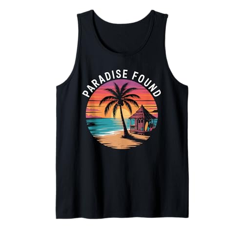 Sunset Summer Herren Tropical Beach Vacation Dress Palm Tree Tank Top Sunset Summer Herren Tropical Beach Vacation Dress Palm Tree Tank Top von Palm Tree Clothes