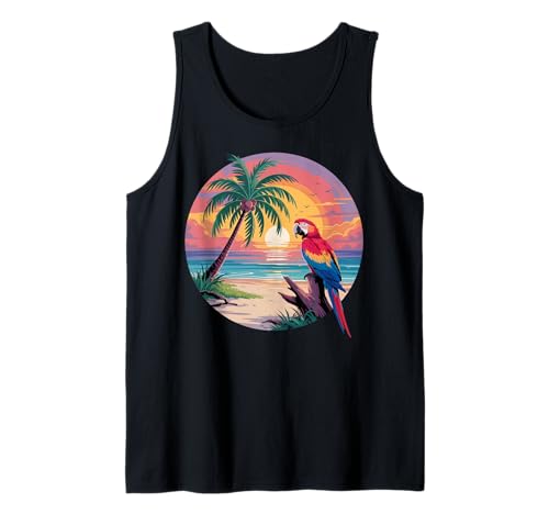 Sunset Summer Herren Tropical Beach Vacation Dress Palm Tree Tank Top Sunset Summer Herren Tropical Beach Vacation Dress Palm Tree Tank Top von Palm Tree Clothes