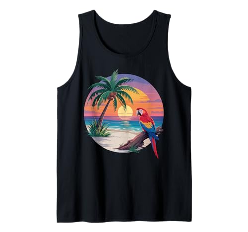 Sunset Summer Herren Tropical Beach Vacation Dress Palm Tree Tank Top Sunset Summer Herren Tropical Beach Vacation Dress Palm Tree Tank Top von Palm Tree Clothes