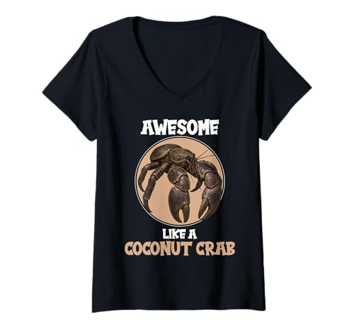 Damen Palmendiebe Palmendieb T-Shirt mit V-Ausschnitt Damen Palmendiebe Palmendieb T-Shirt mit V-Ausschnitt von Palmendiebe Palmendieb Tier Shop