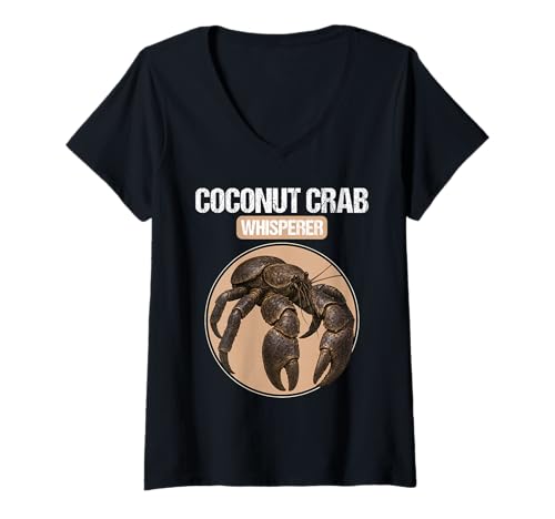 Damen Palmendiebe Palmendieb T-Shirt mit V-Ausschnitt Damen Palmendiebe Palmendieb T-Shirt mit V-Ausschnitt von Palmendiebe Palmendieb Tier Shop