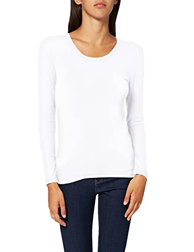 Palmers Damen Body Touch Langarm Unterhemd, Weiß (Weiss 100), 42 (Herstellergröße: L) von Palmers