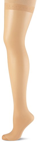 Palmers Damen Glanz Fein Strumpfhose Up, 25 DEN, Medium (Herstellergröße: M (40-42)), Beige (SKIN 204) von Palmers