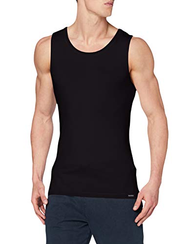 Palmers Herren Smart Shirt Tank ärmellos Unterhemd, Schwarz (Schwarz 900), Large von Palmers