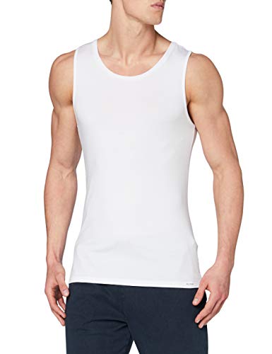 Palmers Herren Smart Shirt Tank ärmellos Unterhemd, Weiß (Weiss 100), Medium von Palmers