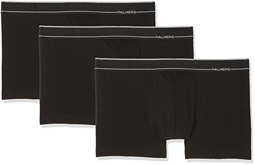 Palmers Herren Sport Cotton Pants 3er Pack Boxershorts, Schwarz (Schwarz 900), X-Large von Palmers