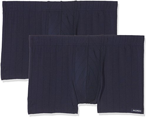 Palmers Herren Success Pants Doppelpack Boxershorts, Blau (Dunkelblau 557), X-Large (2er Pack) von Palmers