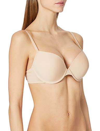 Palmers Micro Fine Push-up BH mit Reifen, Beige (Skin 204), 75D von Palmers