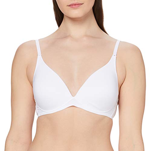 Palmers Micro Fine Push-up BH ohne Reifen, Weiß (Weiss 100), 85B von Palmers