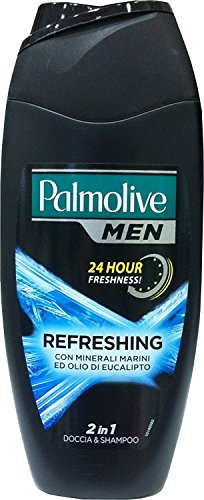 12 x PALMOLIVE Duschshampoo For Men Blau 2in1 Refreshing 250 ml von Palmolive