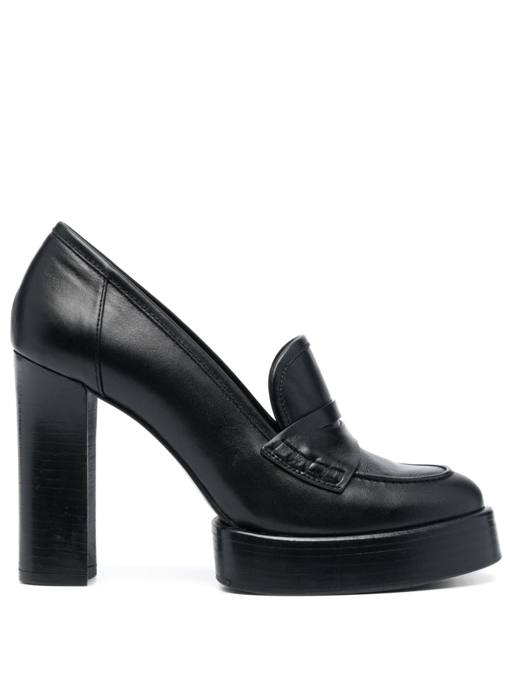 Paloma Barceló Pumps mit Blockabsatz 110mm - Schwarz von Paloma Barceló