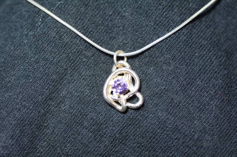 Pendant Purple Pendant Purple von PamDayDesigns