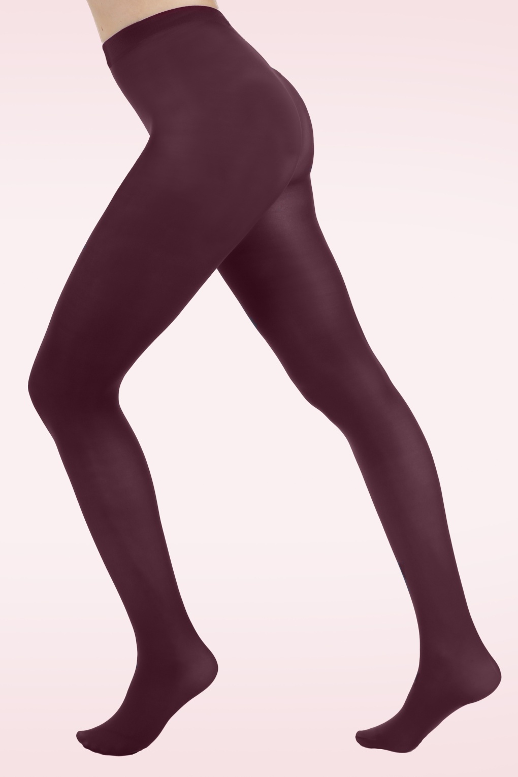 Opaque Strumpfhose in Damson Rot Opaque Strumpfhose in Damson Rot von Pamela Mann