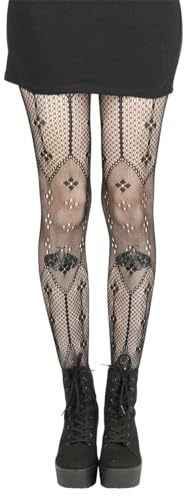 Pamela Mann Spot Pattern Net Tights Frauen Strumpfhose schwarz S-XL Pamela Mann Spot Pattern Net Tights Frauen Strumpfhose schwarz S-XL von Pamela Mann