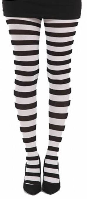 Pamela Mann Strumpfhose - Twickers Tights  - für Damen - Größe  schwarz/weiß von Pamela Mann