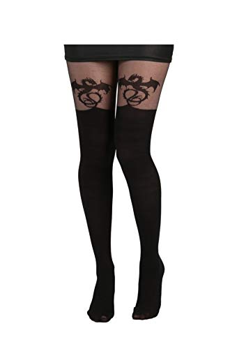 Strumpfhose Alchemy Dragon Overknee Schwarz Größe One Size Strumpfhose Alchemy Dragon Overknee Schwarz Größe One Size von Pamela Mann