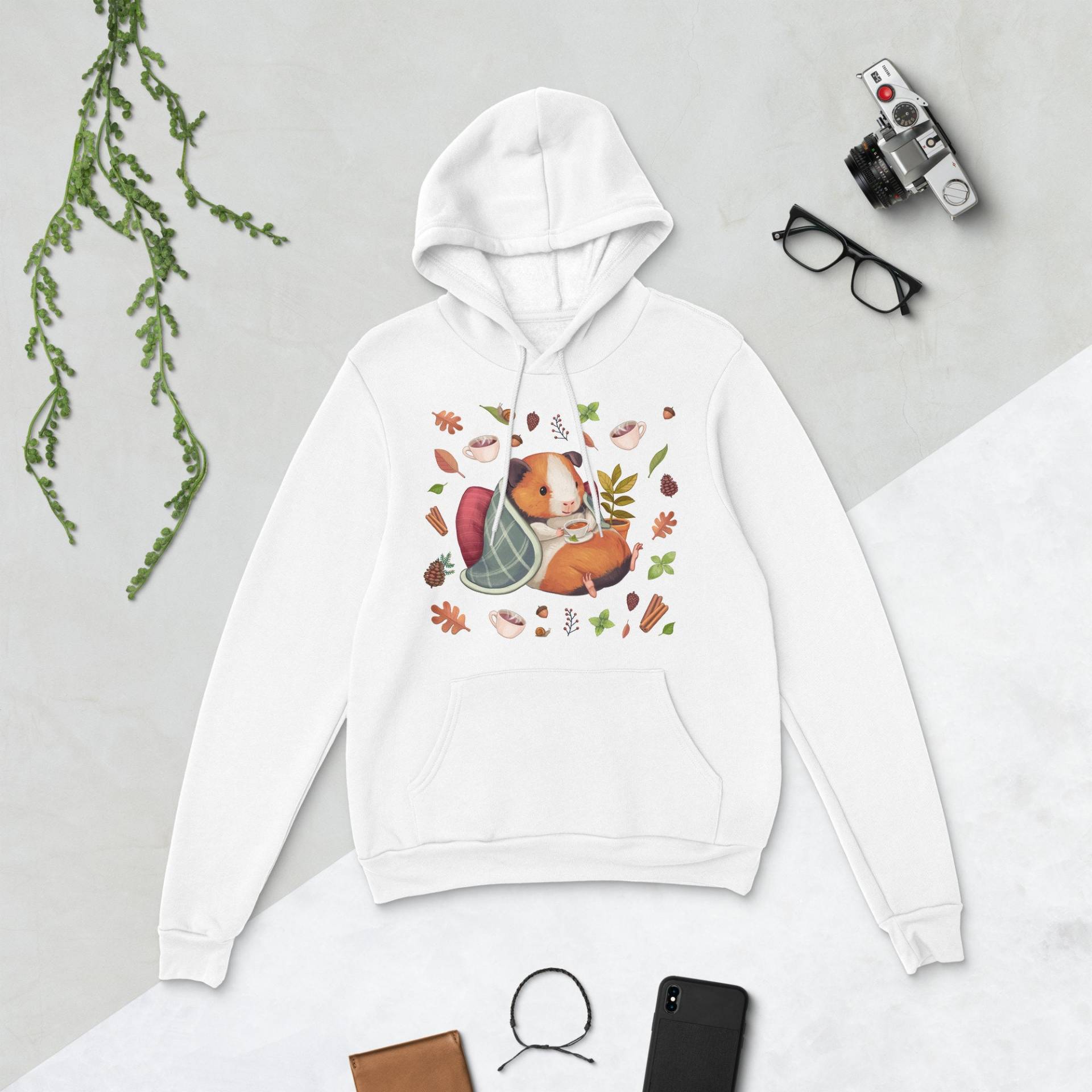 Meerschweinchen Hoodie, Unisex Kapuzenpullover, Kuscheliger Teepullover Für Männer Oder Frauen, Kleidung Tier Mama von PamelooArt