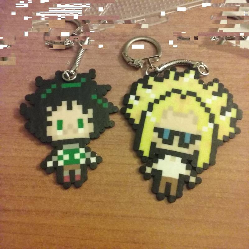 Hero Pixel Schlüsselanhänger Hero Pixel Schlüsselanhänger von PamperedPixels