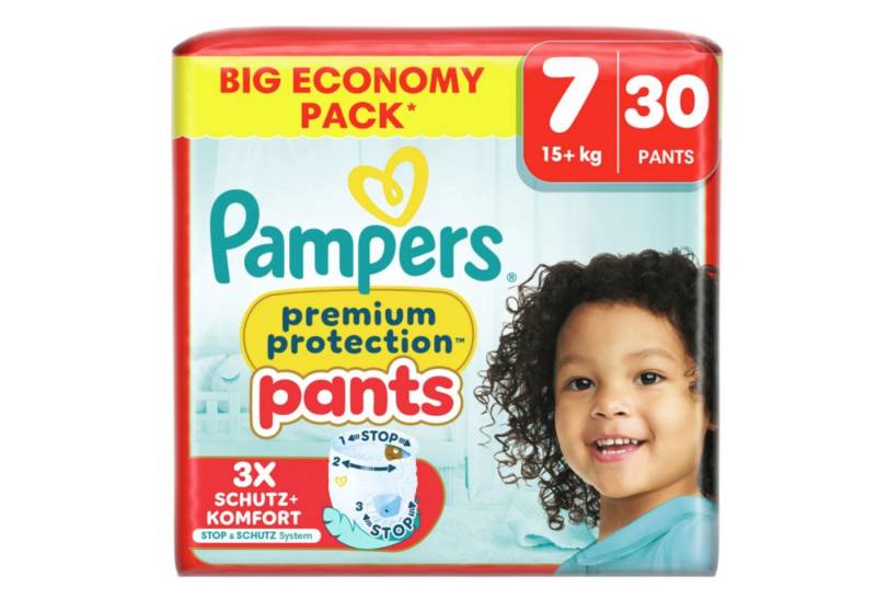 Pampers Windeln Baby Pants Premium Protection Gr.7 XL (15+ kg), Big Pack, 30 St von Pampers