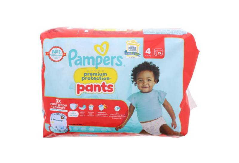 Pampers Windeln Pampers Premium Protection Pants Grösse 4 19 Windeln 9-15 kg 3x Auslau von Pampers