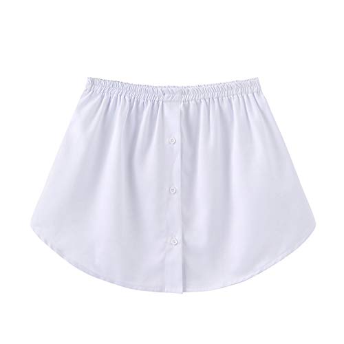 Pamqsen Angebote Des Tages Heute HemdverläNgerung DamenBluse Rock DamenWomen'S Mini Underskirt Shirt ExtensionsLower Skirt Sweep Shirt Extension SkirtWomen'S Shirt Extender Damen Mini Unterrock Lower von Pamqsen