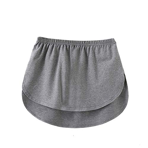 Pamqsen Sale Angebote Hemdverlängerung Damen Mini Unterrock Shirt Extender Fake Bluse Minirock Saum Röckchen mit Knöpfen Blusen Verlängerung Perfekte Schichtungen in verschiedenen Größen und Längen von Pamqsen