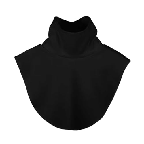 Pamqsen Schwarzer Frauen Kragen Krageneinsatz Damen Fake Collar Detachable Elegante Blusenkragen Einfaches An- Und Ausziehen Hemden Anzug Pullover Eine Größe Passt Am Meisten Hemden Pullover von Pamqsen