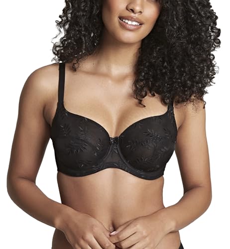 Panache Damen, Balconette, BH, 3251 Balc bra, Schwarz, 75HH (Herstellergröße: 34HH) von Panache