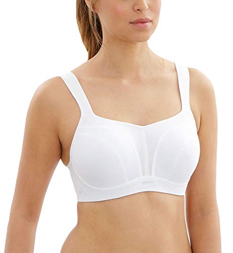 Panache Damen, Schalen, Sport-BH, Sports Bra, Weiß, 65G (Herstellergröße: 30G) von Panache