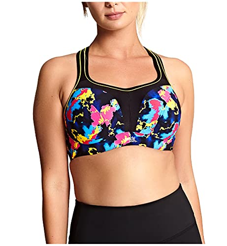 Panache Damen BH mit Bügel Sport-BHS, Elektrischer Druck, 70DD von Panache