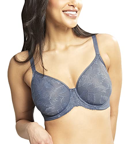 Panache Damen Radiance geformter nicht gepolsterter BH, stahlblau, 70D von Panache