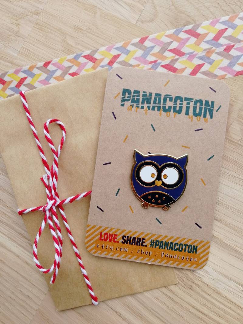 stifte - Pin Owl/Harten Zahnschmelz Eule stifte - Pin Owl/Harten Zahnschmelz Eule von Panacoton