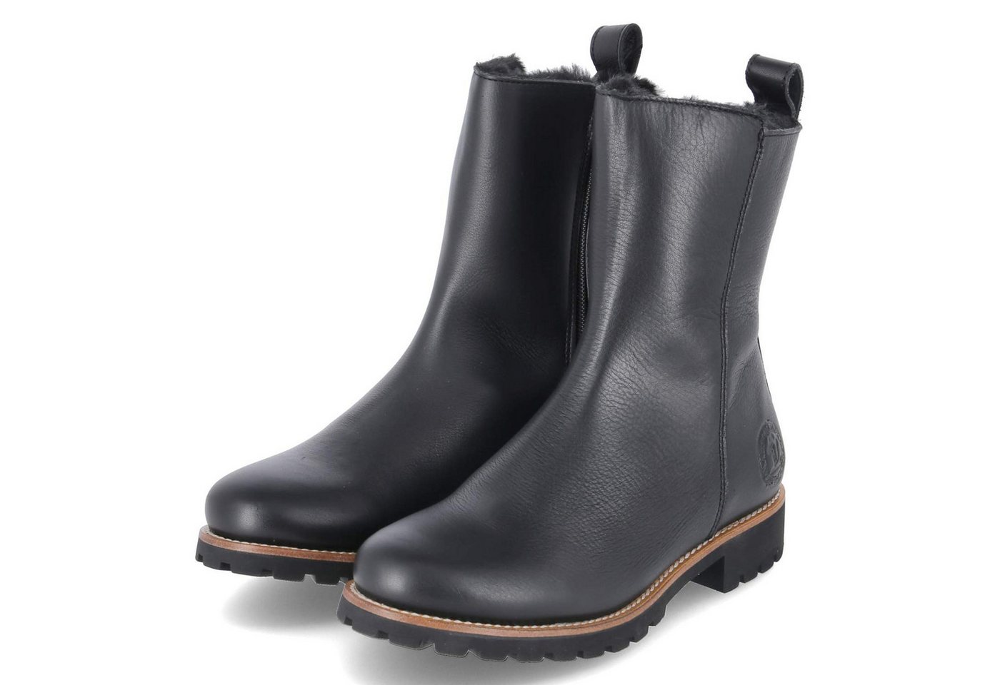 Panama Jack Panama Jack Beca Trav B1 Damen Glattleder schwarz Winterstiefel von Panama Jack