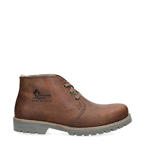 Panama Jack Bota Panama Igloo Herren Warm gefüttert Biker Boots Kurzschaft Stiefel & Stiefeletten, Braun (Bark), 40 EU von Panama Jack