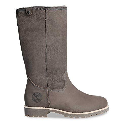Panama Jack Damen Bambina Igloo Stiefel, Grau (Nobuck Gris/Grey), 42 EU von Panama Jack
