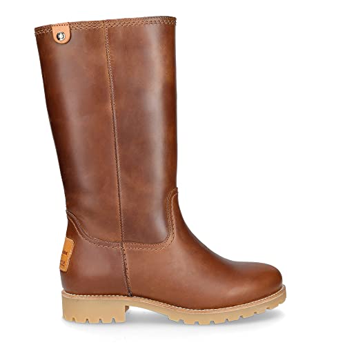 Panama Jack Damen Bambina Igloo Trav Knee High Boot, Camel, 37 EU von Panama Jack