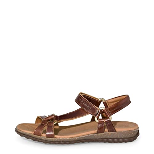 Panama Jack Damen Caribel Clay Offene Sandalen mit Keilabsatz, Braun (Bark), 37 EU von Panama Jack