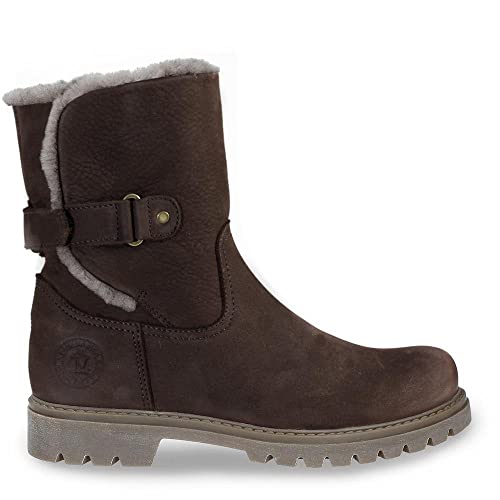 Panama Jack Damen Felia Igloo Mid Calf Boot, Marron, 41 EU von Panama Jack