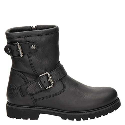 Panama Jack Damen Felina Igloo Motorradstiefel, Schwarz, 36 EU von Panama Jack