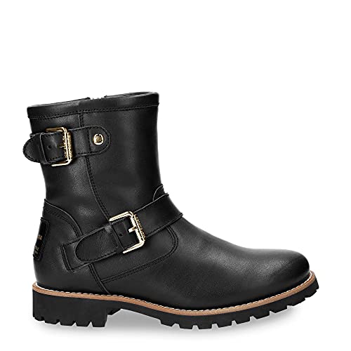 Panama Jack Damen Felina Igloo Trav Motorcycle Boot, Schwarz, 36 EU von Panama Jack